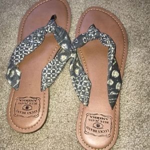 Lucky Brand Leather Sandals
